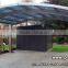 DIY Easy installation Aluminum carport shades with Polycarbonate sheet Roofing