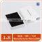 High gloss white paper slide open telescopic box
