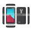 Wholesale 2015 New hybird armor 3 in 1 kickstand case for LG G4