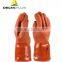 PVC on cotton jersey resistant-cold safety gloves