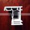 Lead free white upvc window frame profile