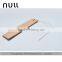 Free embossed logo custom design genuine cowhide leather bookmark