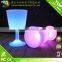 LED Illuminated Ice Bucket Coolers Remote Control RGB Color Changing Large Capacity Plastic Bar Led Ice Bucket