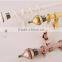 Dragon mart dubai decorative golden curtain rod with plastic finial