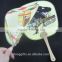 mini pp custom printed folding hand fan/custom chinese personalized plastic hand fan