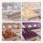 chenille material chair cover , sofa cover- purple color
