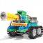 Longyeah rc four channel 4 in 1 tank educational game for kindergarten
