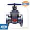 DIN3352 F4/F5 flanged end resilient seat non-rising stem gate valves