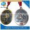 Athletic sport zinc alloy medals with nylon lanyards in cheap price