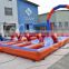 Commercial inflatable surf board playground game for sale, inflatable track slip