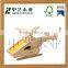 OEM eco-friendly assembled unfinished pine min wooden air plane toys for kids