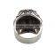 Titanium Steel Ring Fashion Retro Pattern Skull Design Men Ring Gifts