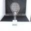 Nice unique design tennis crystal trophy and awards
