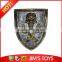 European Medieval Shield Ancient Greek Knight Shield Plastic Toy Shields:CrossBones