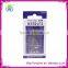 different kinds of wholesale hand sewing needle in paper card