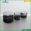 Frosted amber color cosmetic containers,cream glass packaging