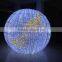 Decorative Acrylic Led 3d Motif Light Large Outdoor Christmas Balls Lights