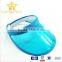 Waterproof plastic sun visor cap