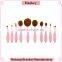 10pcs Beauty Pink color Foundation Power oval makeup brush set                        
                                                Quality Choice
                                                                    Supplier's Choice