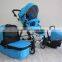 travel baby Pram 3 in 1 with 5 safe belt, 3 postion seat,