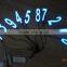 High quality&High luminance EL light Aeabic numeral No.8