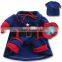 fancy Holloween cosplay superhero Captain America uniform costume cat dog pet wear pet apparel
