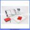 Cheaper High reflective custom blue acrylic pen display stand