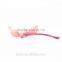 Fashion girls kids colorful chiffon Bunny Ears metal hair CLIPS PINS
