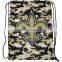 Camo Drawstring Backpack