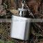 1oz mini flask leak-proof eco-friendly FDA LFGB stainless steel hip flask lead Pb free