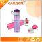Custom logo clear plastic sport straw drinking bottle