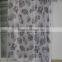 Pretty boy's room woven printing sheer organza drapery fabric