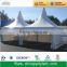 White PVC aluminum frame pagoda tent for sale