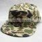 Hunting camo New style cheap custom 5 panel snapback camp cap