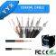 yueyangxing RGseries rg6 1conductor copper al foil braid coaxial cable PE PVC
