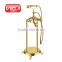 Old style brass bathtub faucet Floor stand shower mixer