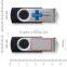 Cheapest plastic swivel usb flash disk OEM/ODM service (U-201)