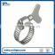 Newest hot sell right hand double bridge hose clamp
