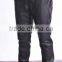 Kanye West Black Genuine Leather Sweat Running Pants
