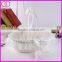 elegant handmade flower basket for wedding