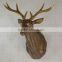 modern animal artistic bronze deer wall decor with high quality
