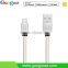 PU Leather MFi Usb Cable Certified Charging and Syncing usb data cable for iPhone 6s