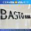 Custom large alphabet 3d plastic acrylic letters for storefront