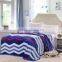 black/white strip blanket