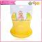 Factory supply food grade soft silicone blank baby bibs wholesale