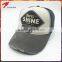 Customize design your own logo worn-out baseball cap
