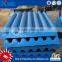 fixed jaw plate for jaw crusher