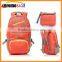 Factory polyester backpack school bag foldable backpack