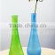Royal blue mini glass vases wedding centerpiece