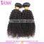 2016 Hot Sale Full Cuticle 4c Afro Kinky Curly Human Hair Weave, Mongolian Kinky Curly Hair
